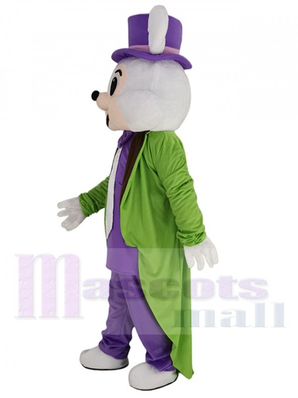 Lapin de Pâques costume de mascotte