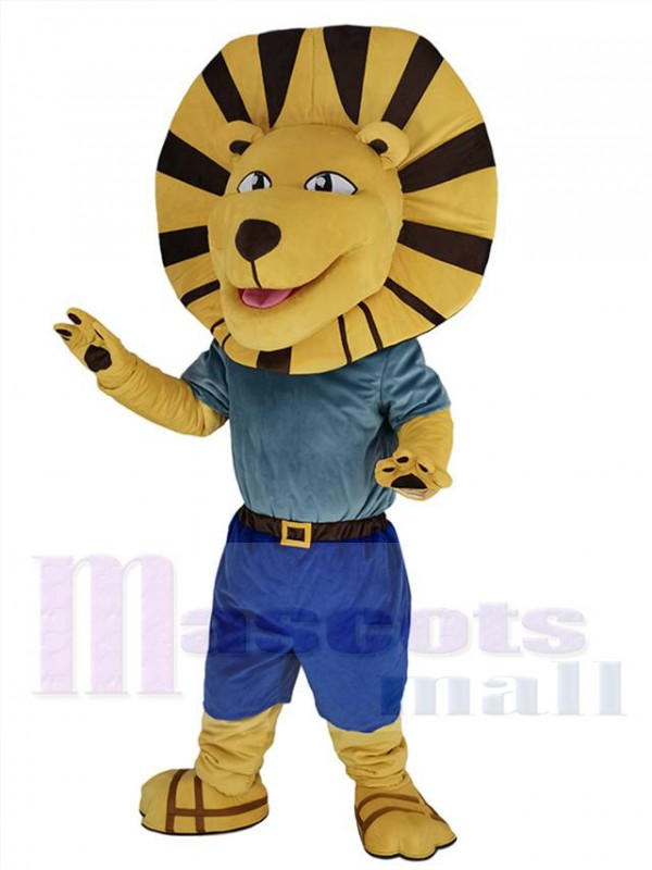 Lion costume de mascotte