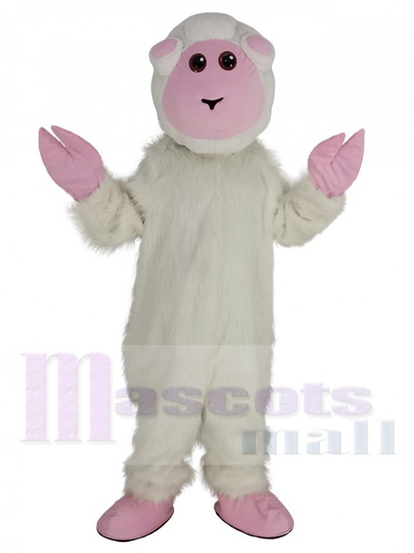 Chèvre Le mouton costume de mascotte