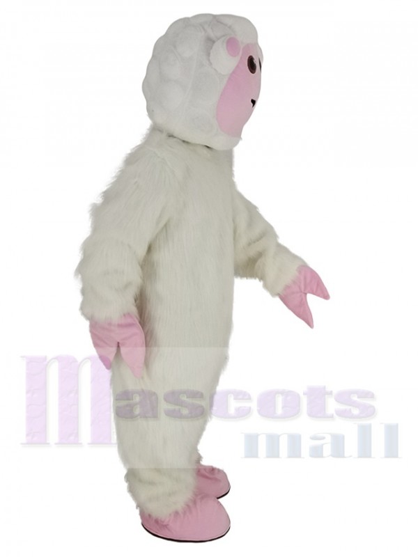 Chèvre Le mouton costume de mascotte