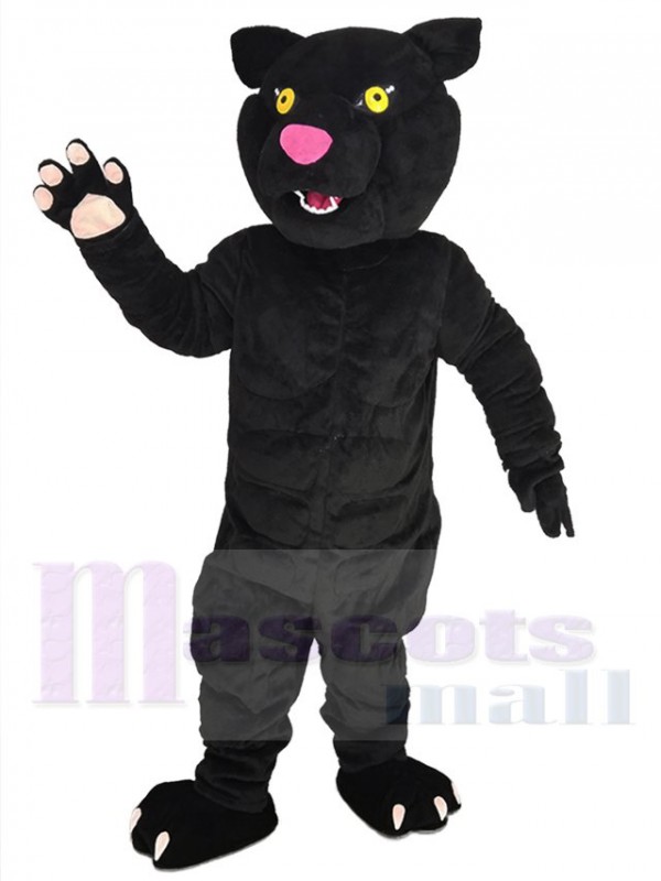 Panthère costume de mascotte