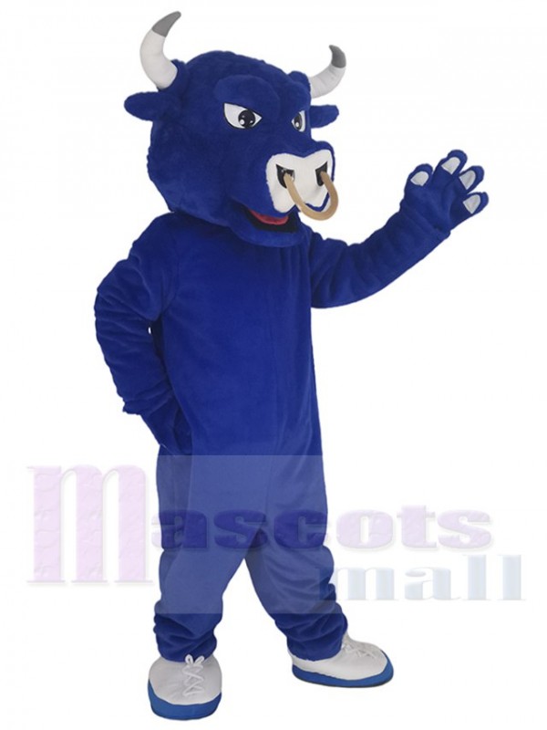 Taureau costume de mascotte