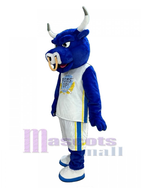 Taureau costume de mascotte