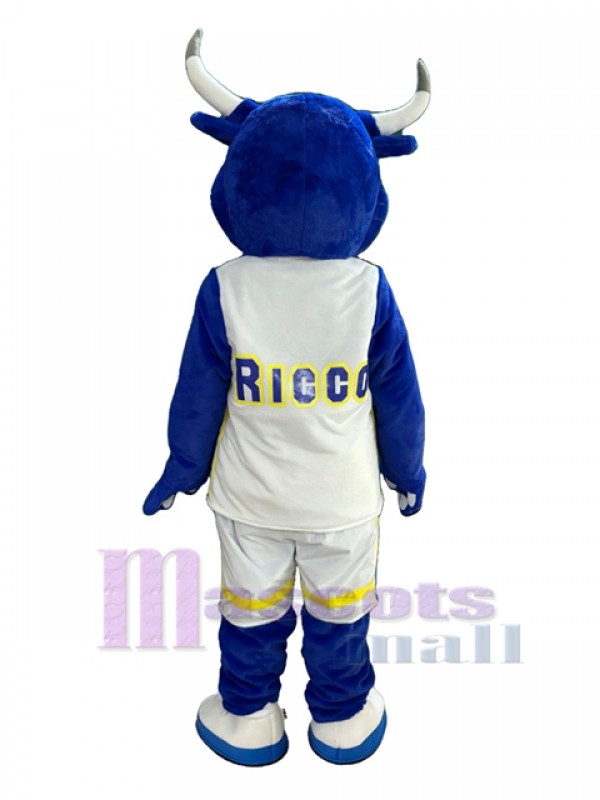 Taureau costume de mascotte