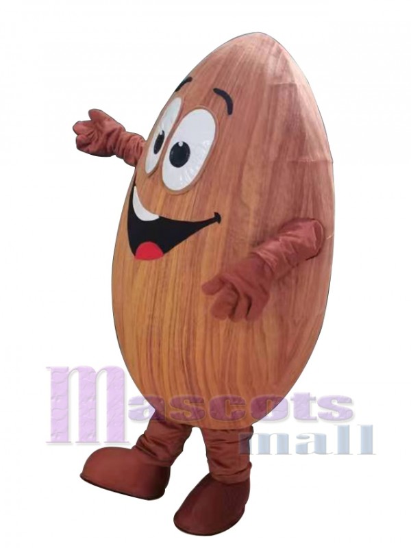 Costume de mascotte d'amande