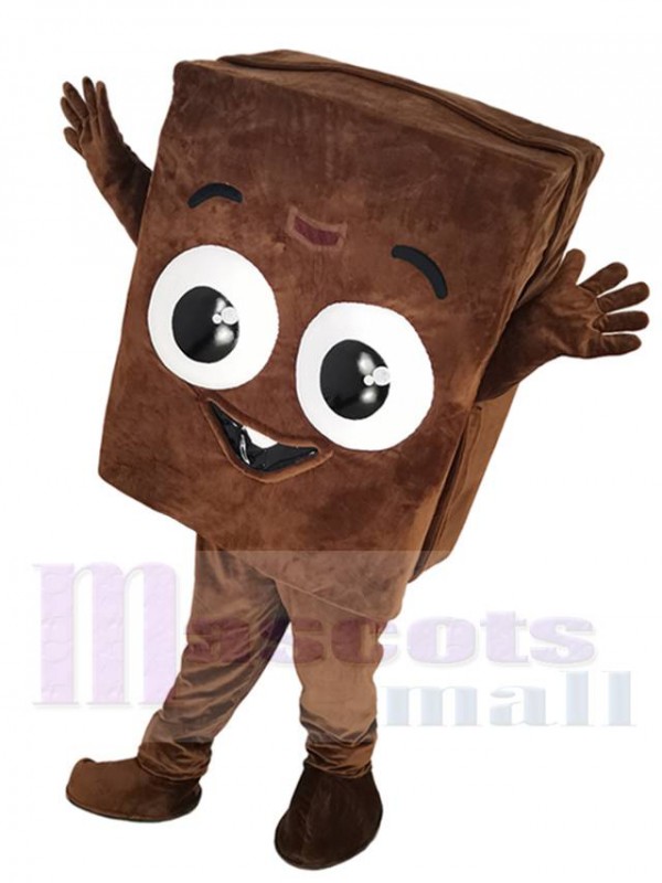 Chocolat costume de mascotte