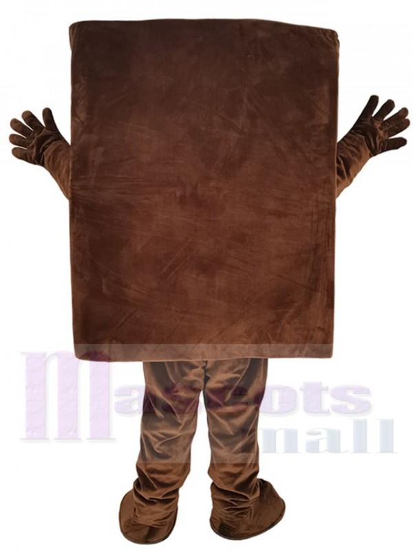 Chocolat costume de mascotte