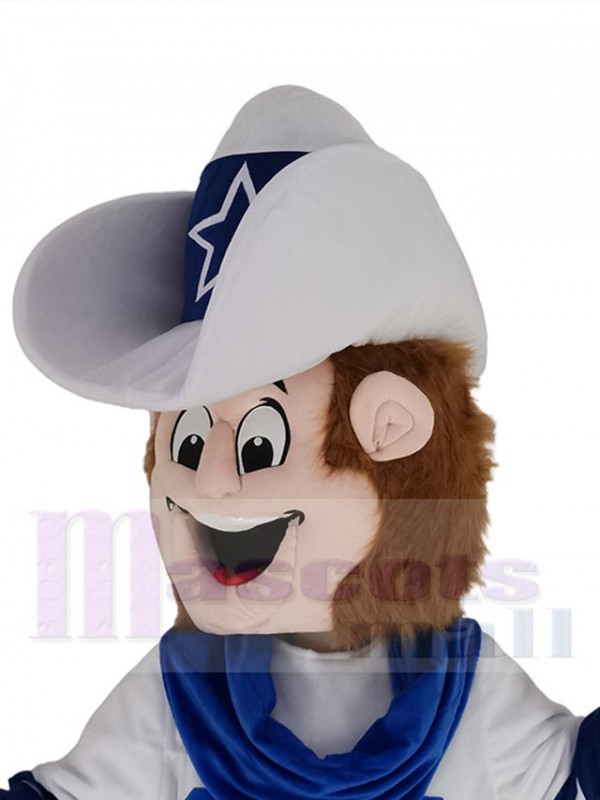 Cowboy costume de mascotte
