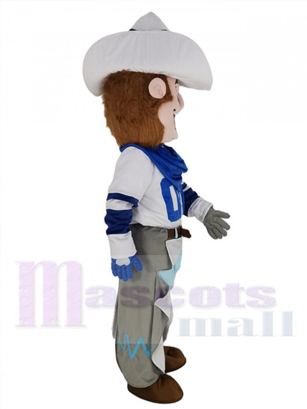 Cowboy costume de mascotte