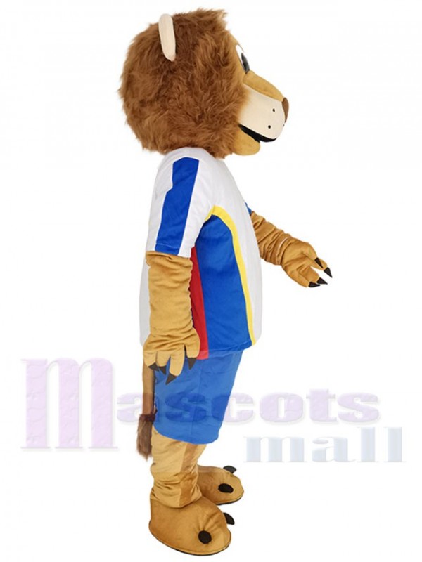 Lion costume de mascotte