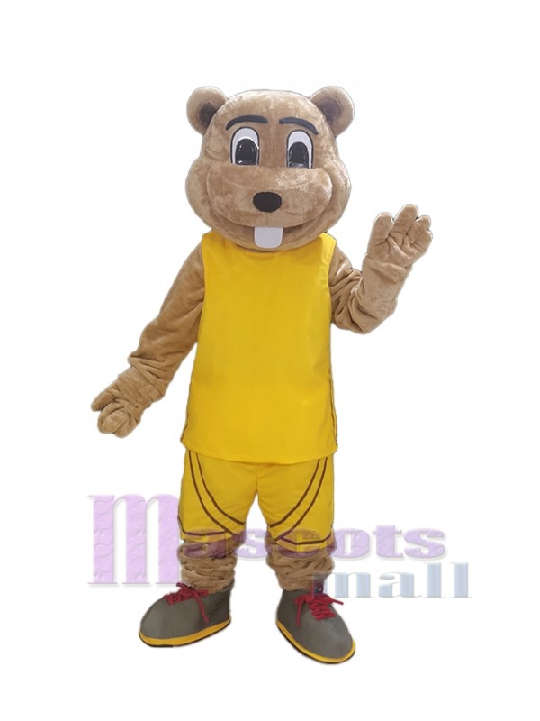 Gopher costume de mascotte