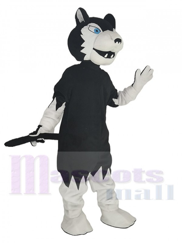 Loup maskottchen kostüm