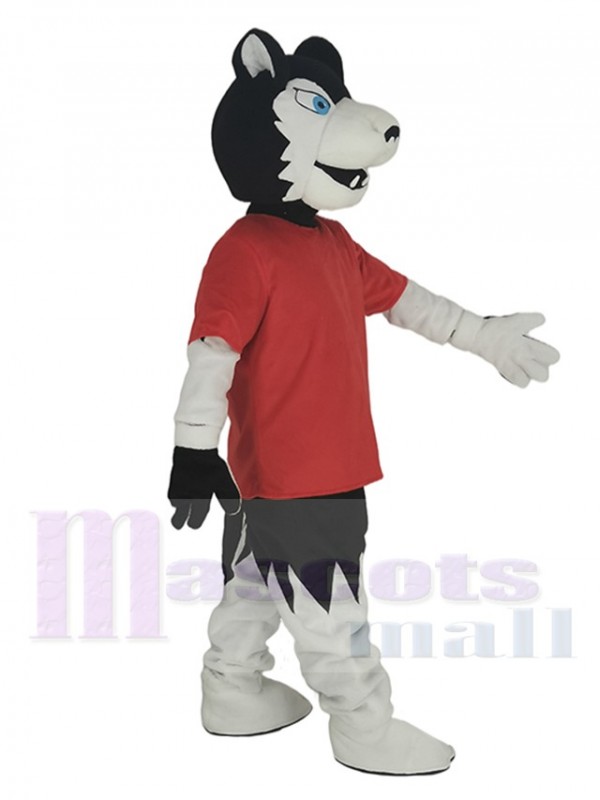 Loup maskottchen kostüm