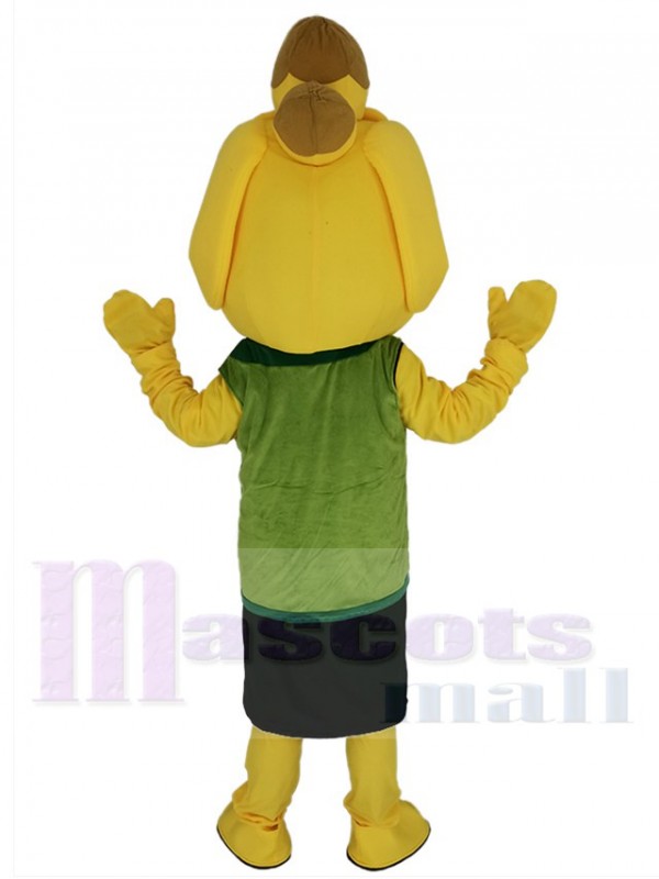 Animal Crossing Chien Shih Tzu Isabelle costume de mascotte