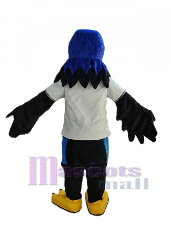 Faucon costume de mascotte