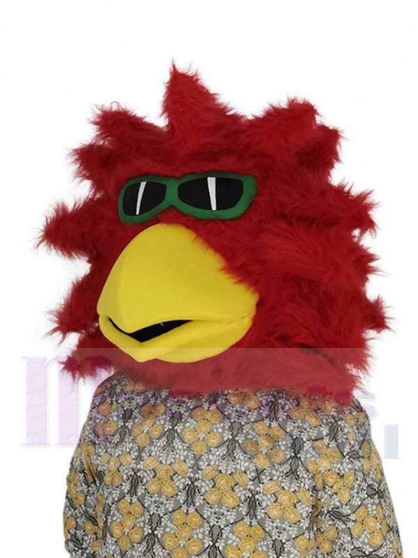 Coq costume de mascotte
