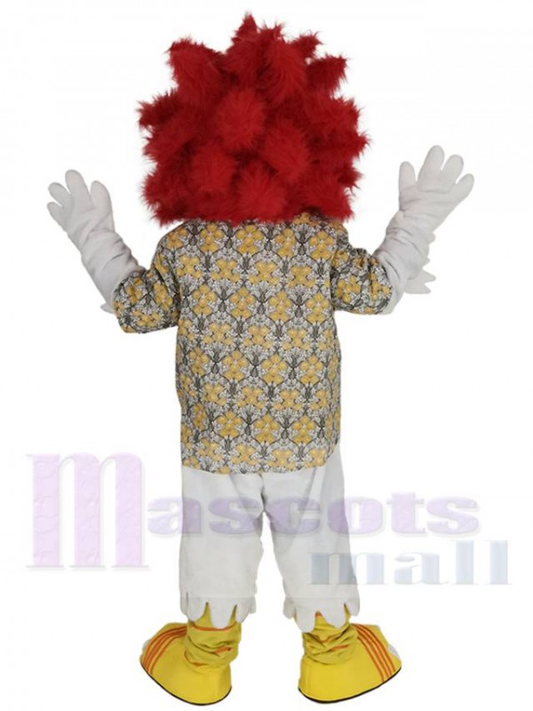 Coq costume de mascotte