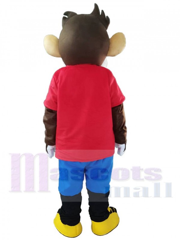 Singe costume de mascotte