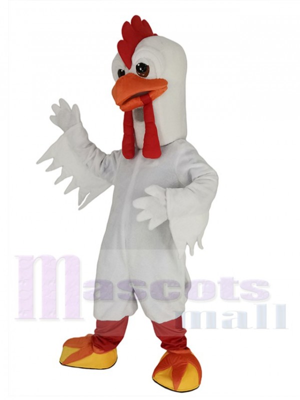 Le coq Poulet maskottchen kostüm