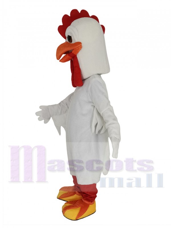 Le coq Poulet maskottchen kostüm