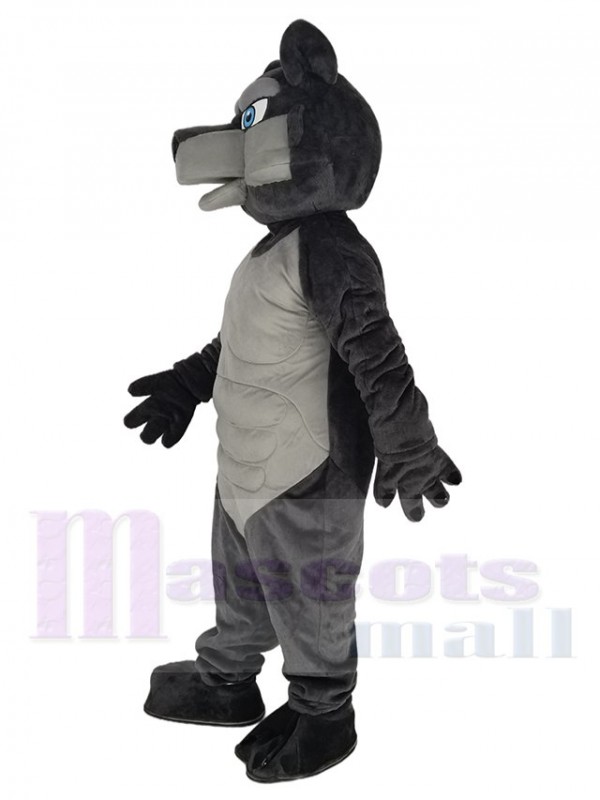 Loup maskottchen kostüm