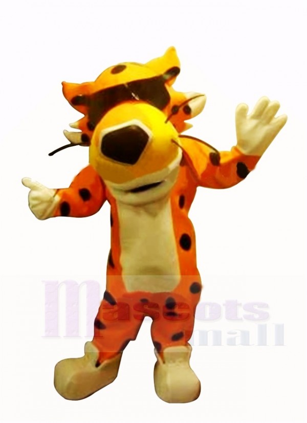 Cool guépard Cheetos Mascotte Costume Dessin animé