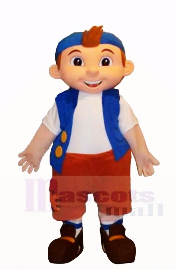 Cubby Pirate Mascotte Costume Dessin animé