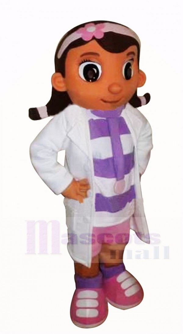 Mignonne Doc Mcstuffins Mascotte Costume Dessin animé