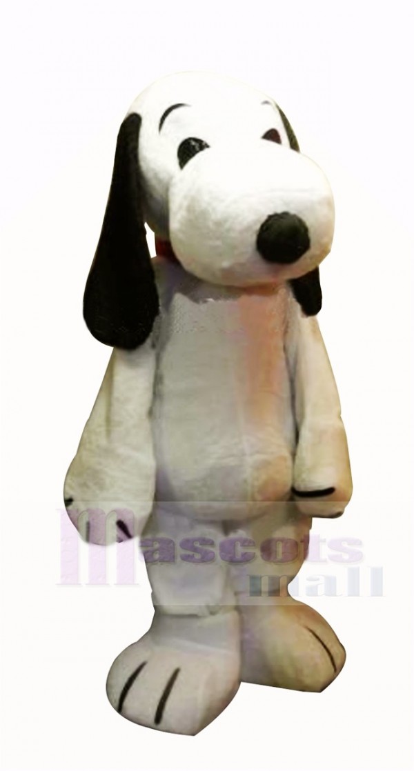 Mignonne Snoopy Chien Mascotte Costume Dessin animé