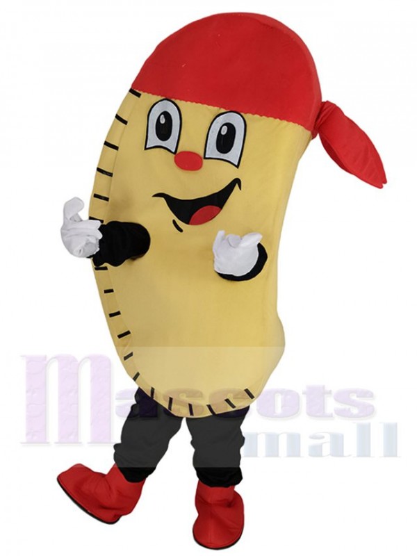 Empanada costume de mascotte