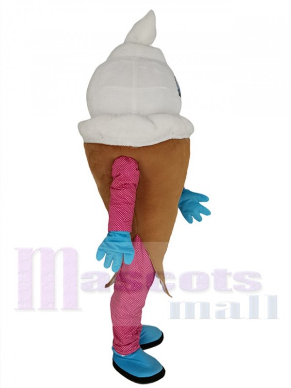 La glace Crème costume de mascotte