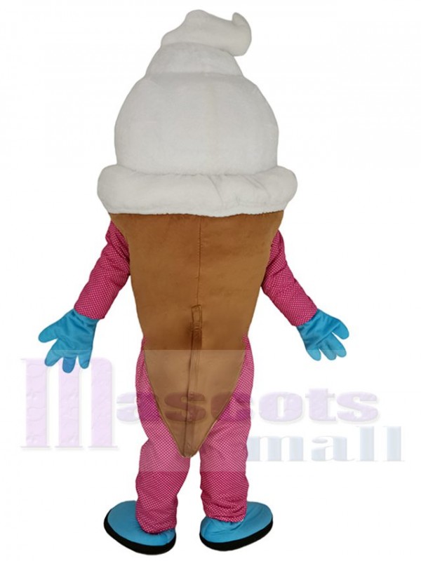 La glace Crème costume de mascotte