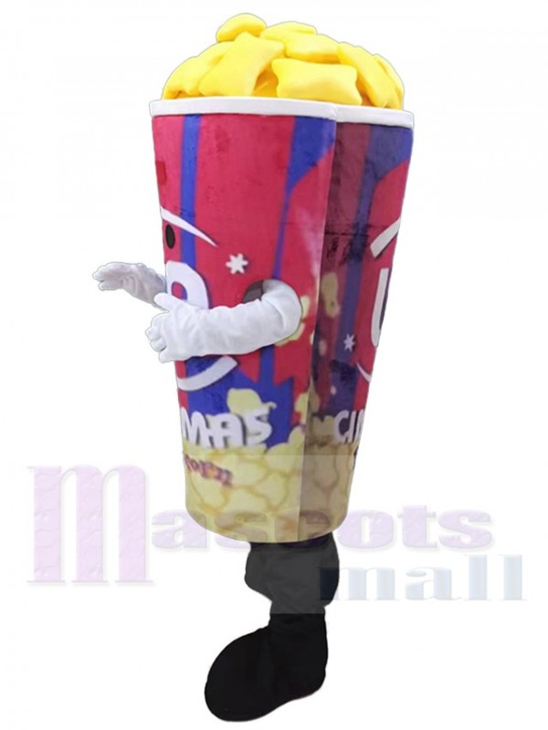 Maïs soufflé costume de mascotte