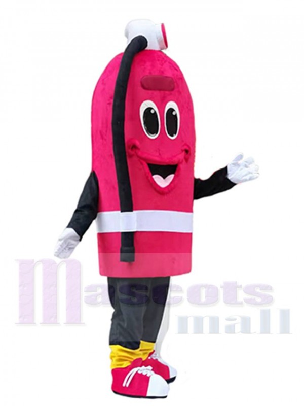 Extincteur costume de mascotte