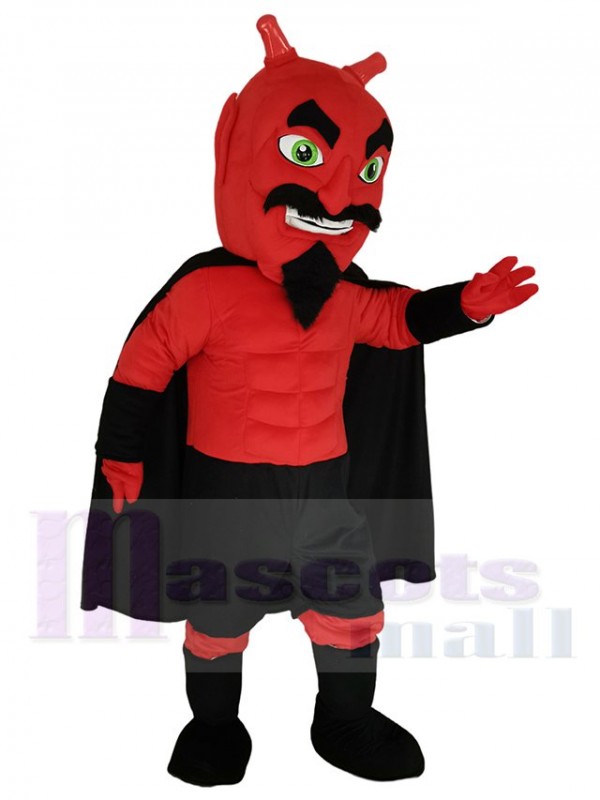 diable costume de mascotte