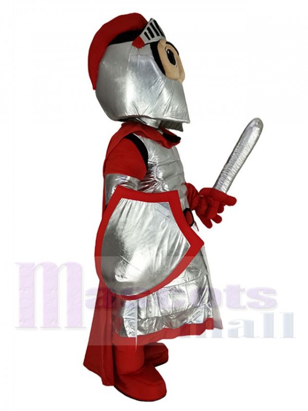 chevalier costume de mascotte