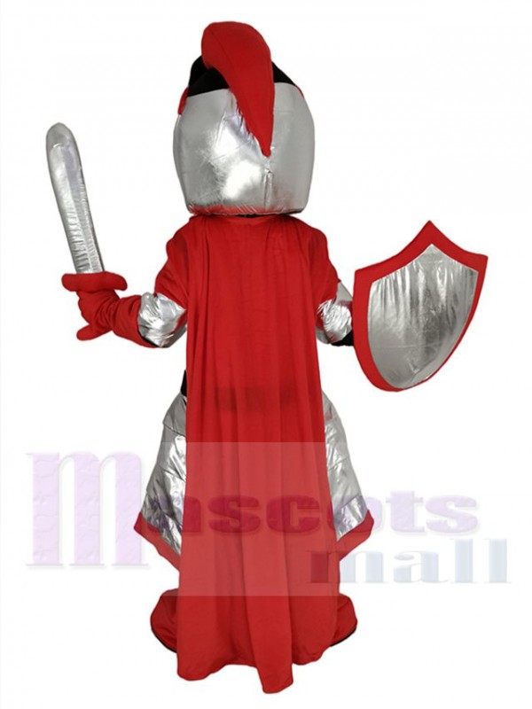 chevalier costume de mascotte