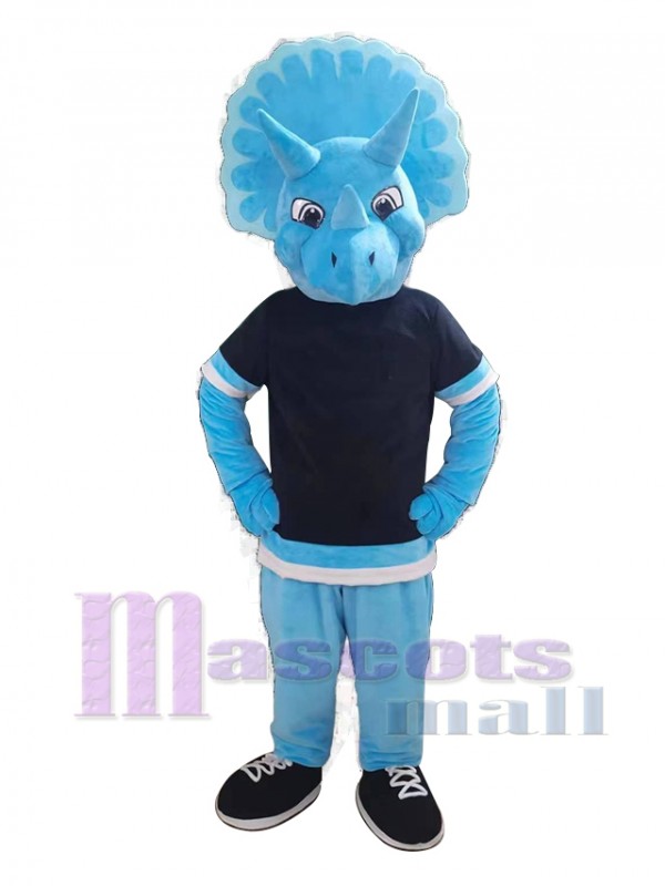 Tricératops costume de mascotte