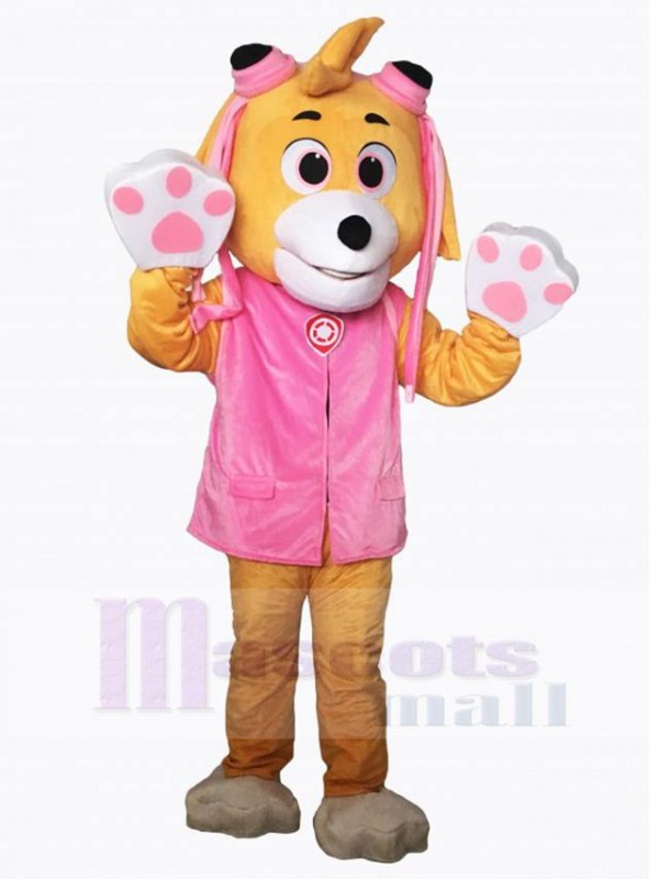 Chien costume de mascotte