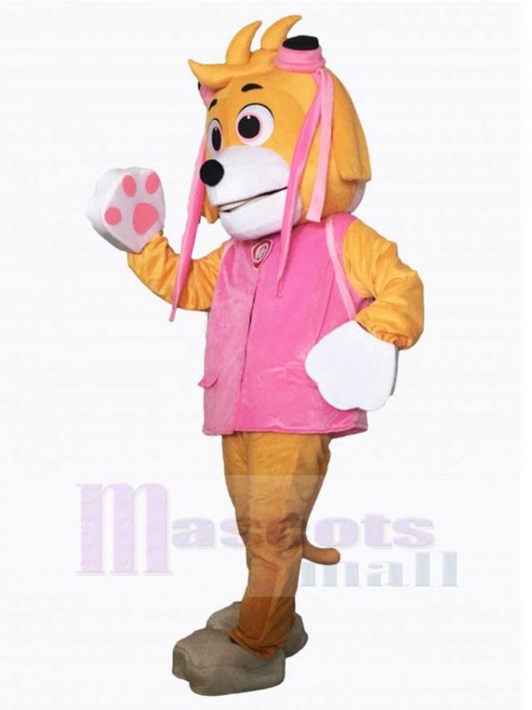 Chien costume de mascotte