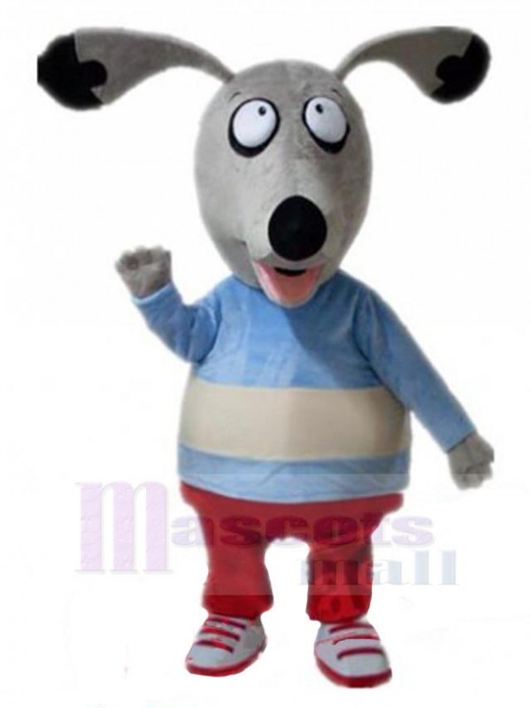 Chien costume de mascotte