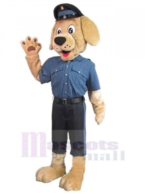 Chien costume de mascotte