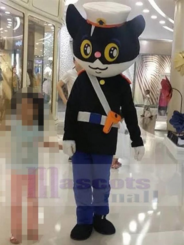 Chat costume de mascotte