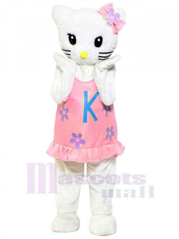 Chat costume de mascotte