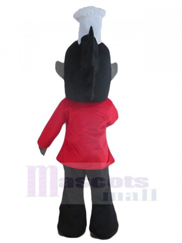 Loup costume de mascotte