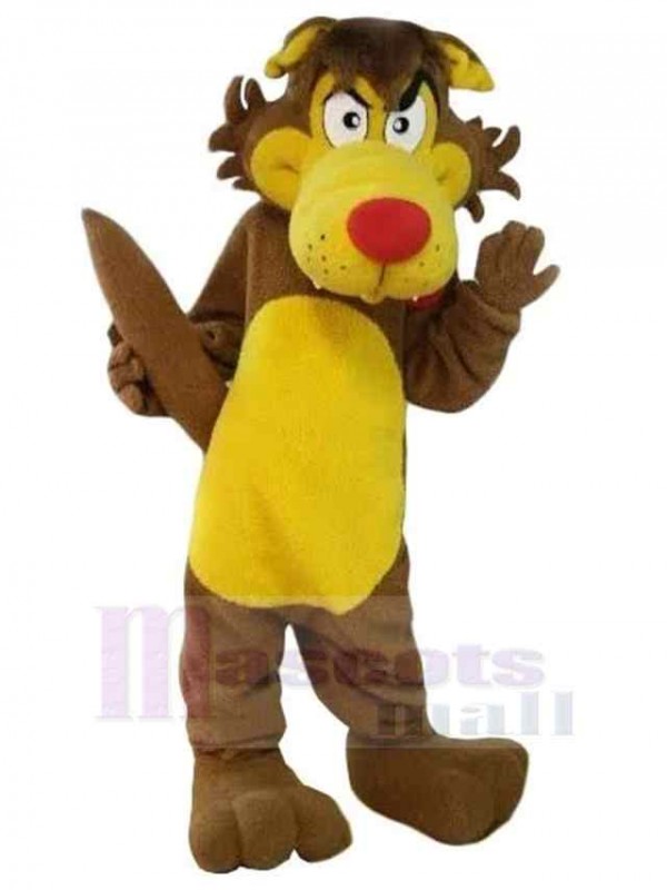 Loup costume de mascotte