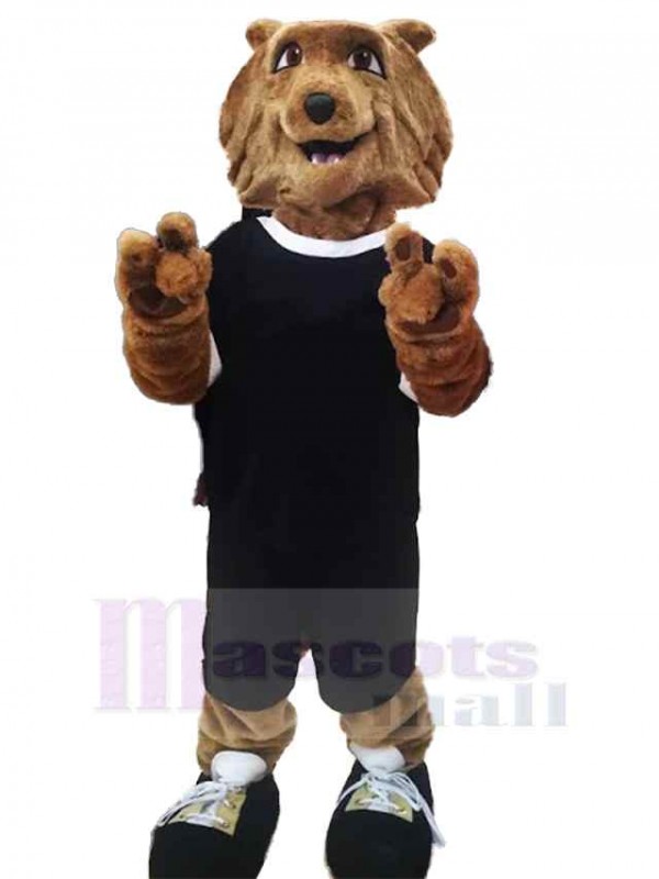 Loup costume de mascotte