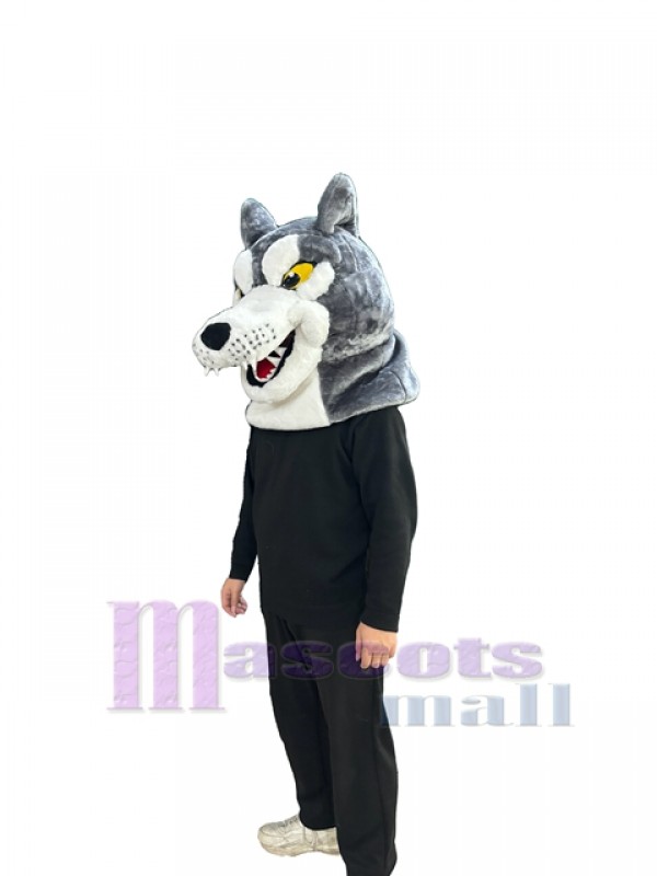 Wolf maskottchen kostüm