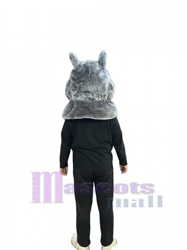 Wolf maskottchen kostüm