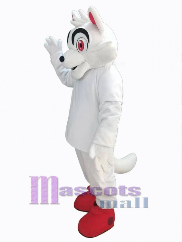 Loup costume de mascotte